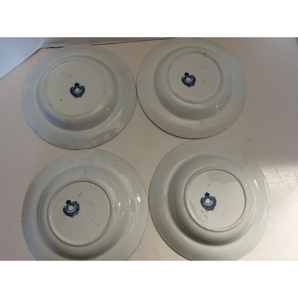 Antique Lord Byron Soup Bowls Hope & Carter Set of 6  1800’s - Picture 7 of 10